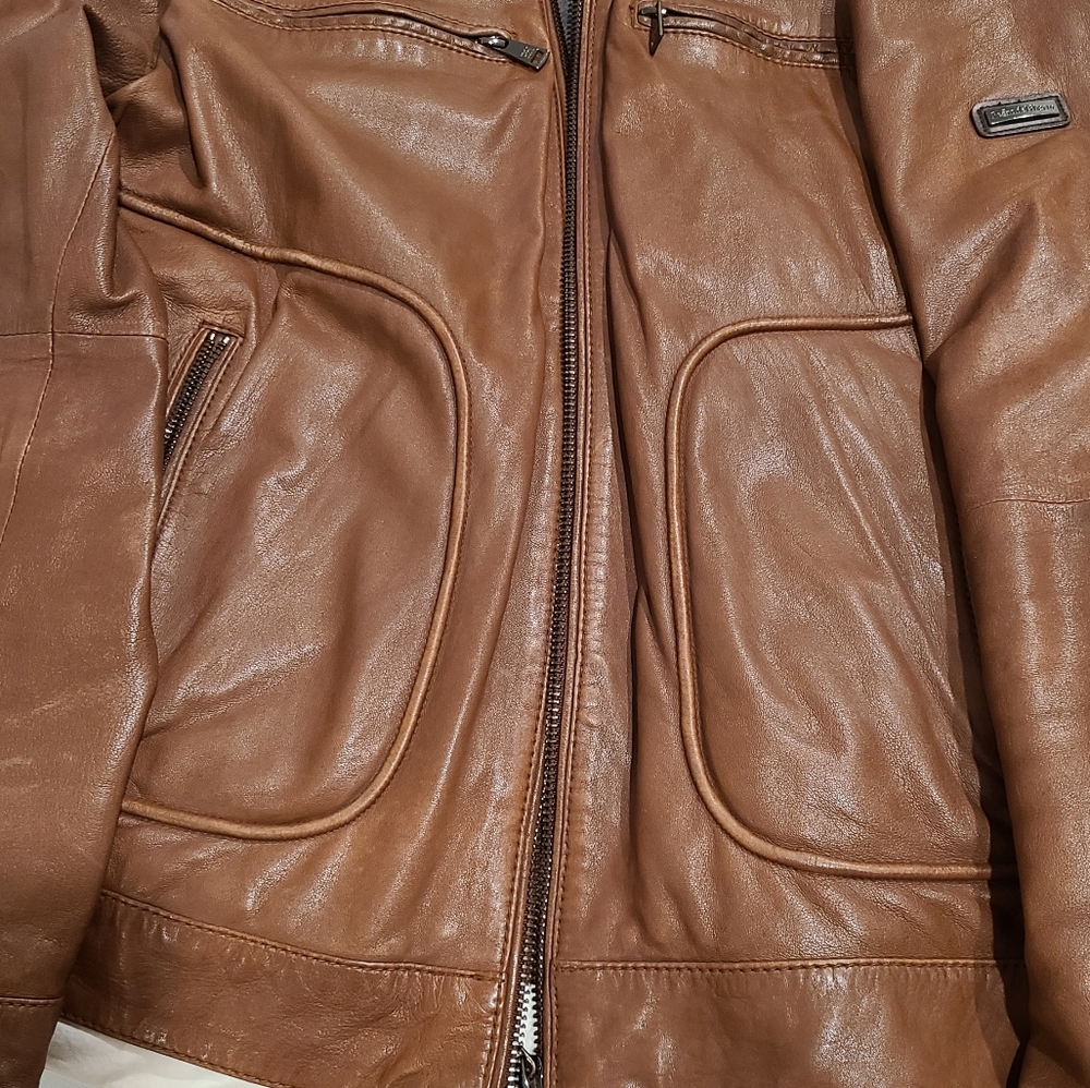 Premium leather jacket